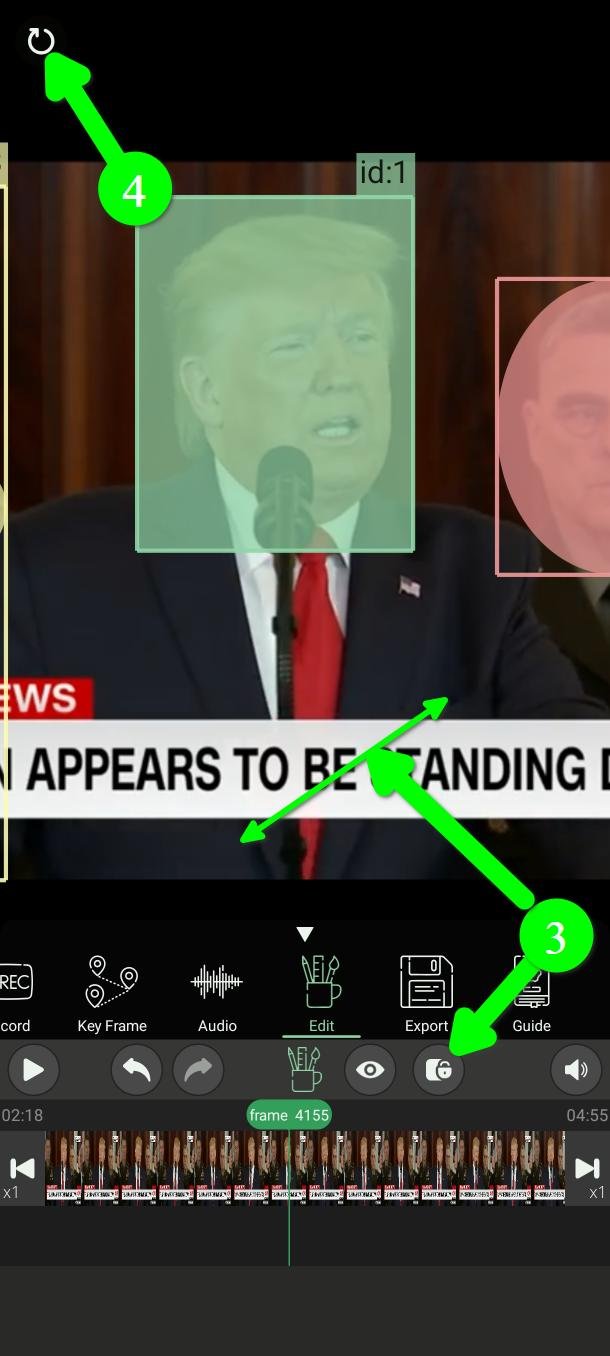 PutMaskで画面のロックを外して動画を拡大する